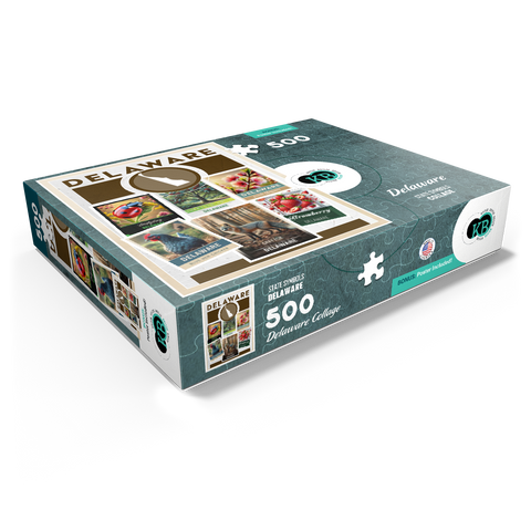 Collage: Delaware State Symbols 500 Jigsaw Puzzle box view1