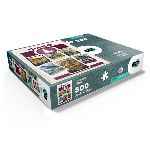Collage: Idaho State Symbols 500 Jigsaw Puzzle box view1
