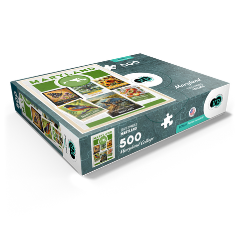 Collage: Maryland State Symbols 500 Jigsaw Puzzle box view1