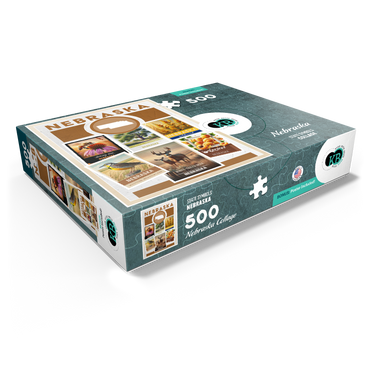 Collage: Nebraska State Symbols 500 Jigsaw Puzzle box view1