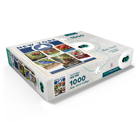 Collage: New York State Symbols 1000 Jigsaw Puzzle box view1
