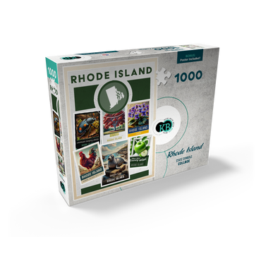 Collage: Rhode Island State Symbols 1000 Jigsaw Puzzle box view2