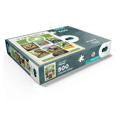 Collage: Virginia State Symbols 500 Jigsaw Puzzle box view1