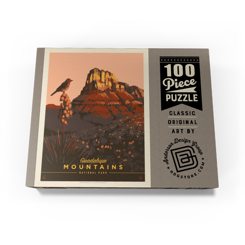 Guadalupe Mountains National Park: Early Bird 100 Jigsaw Puzzle box view3