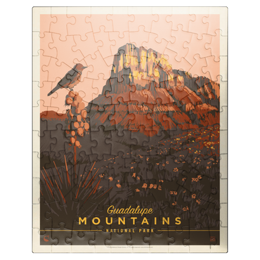 puzzleplate Guadalupe Mountains National Park: Early Bird 100 Jigsaw Puzzle