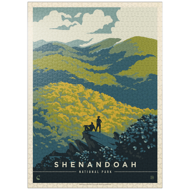 puzzleplate Shenandoah National Park: Blue Ridge Beauty 1000 Jigsaw Puzzle