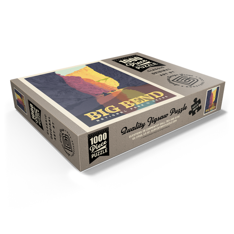 Big Bend National Park: Rio Grande 1000 Jigsaw Puzzle box view1