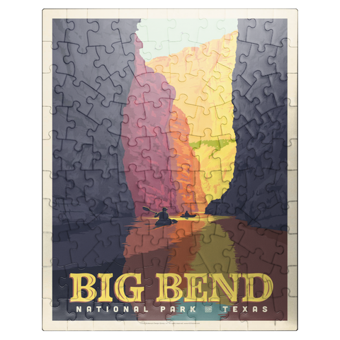 puzzleplate Big Bend National Park: Rio Grande 100 Jigsaw Puzzle