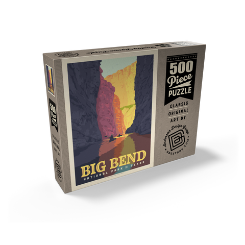 Big Bend National Park: Rio Grande 500 Jigsaw Puzzle box view2