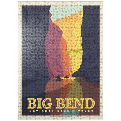 puzzleplate Big Bend National Park: Rio Grande 500 Jigsaw Puzzle