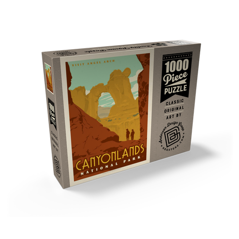 Canyonlands National Park: Angel Arch 1000 Jigsaw Puzzle box view2