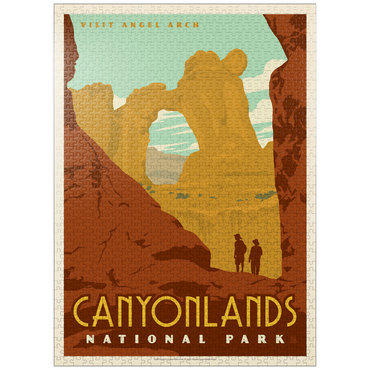 puzzleplate Canyonlands National Park: Angel Arch 1000 Jigsaw Puzzle