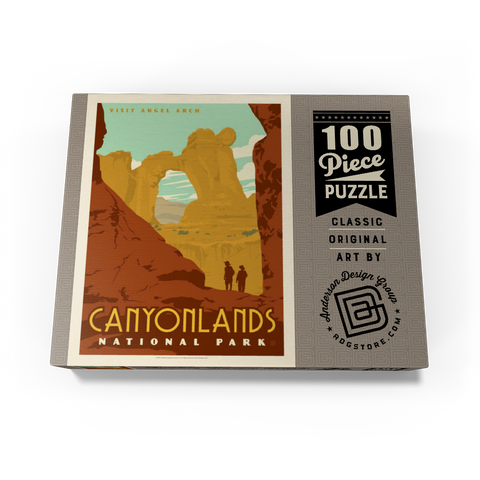 Canyonlands National Park: Angel Arch 100 Jigsaw Puzzle box view3