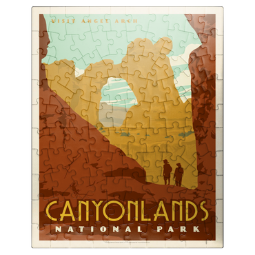 puzzleplate Canyonlands National Park: Angel Arch 100 Jigsaw Puzzle