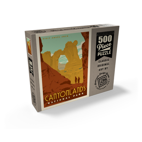 Canyonlands National Park: Angel Arch 500 Jigsaw Puzzle box view2