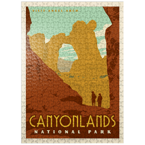 puzzleplate Canyonlands National Park: Angel Arch 500 Jigsaw Puzzle