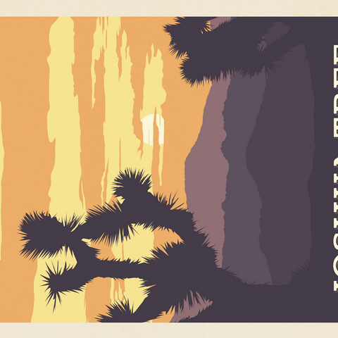 Joshua Tree National Park 500 Jigsaw Puzzle 3D Modell