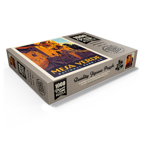 Mesa Verde National Park: Cliff Dwellings 1000 Jigsaw Puzzle box view1