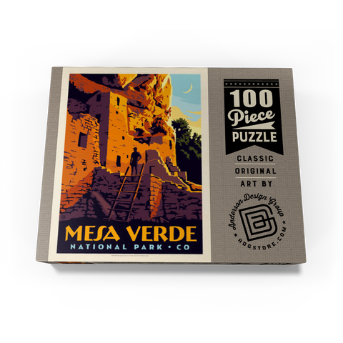 Mesa Verde National Park: Cliff Dwellings 100 Jigsaw Puzzle box view3