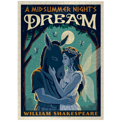 puzzleplate A Midsummer Night's Dream: William Shakespeare 300 Jigsaw Puzzle