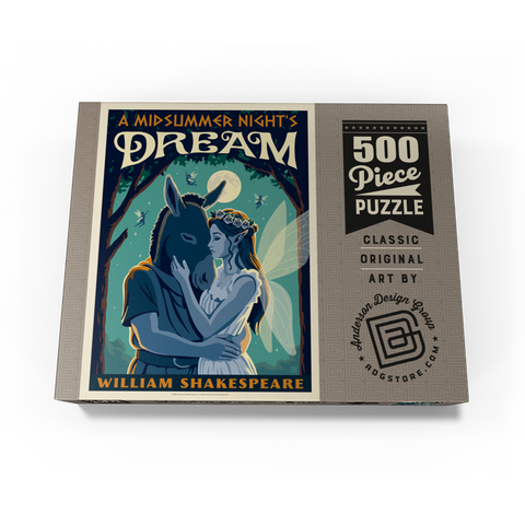 A Midsummer Night's Dream: William Shakespeare 500 Jigsaw Puzzle box view3