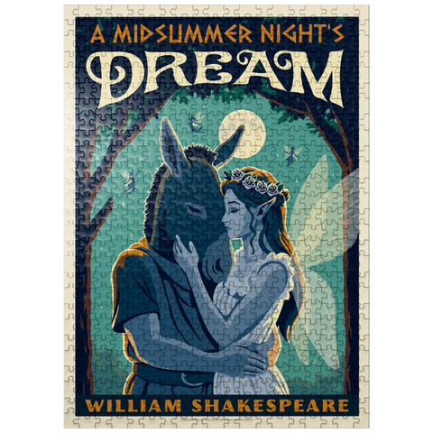 puzzleplate A Midsummer Night's Dream: William Shakespeare 500 Jigsaw Puzzle