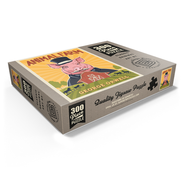 Animal Farm: George Orwell 300 Jigsaw Puzzle box view1