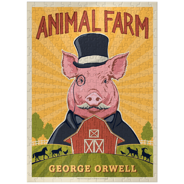 puzzleplate Animal Farm: George Orwell 300 Jigsaw Puzzle