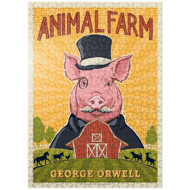 puzzleplate Animal Farm: George Orwell 500 Jigsaw Puzzle