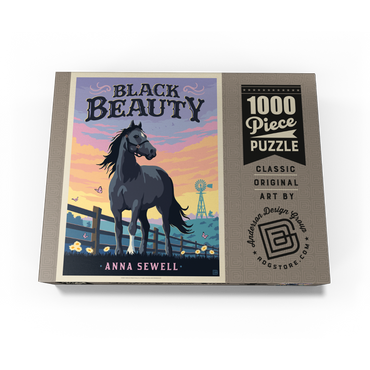 Black Beauty: Anna Sewell 1000 Jigsaw Puzzle box view3