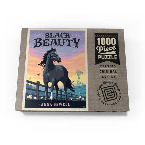 Black Beauty: Anna Sewell 1000 Jigsaw Puzzle box view3