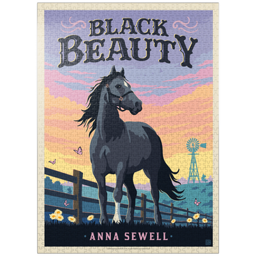 puzzleplate Black Beauty: Anna Sewell 1000 Jigsaw Puzzle