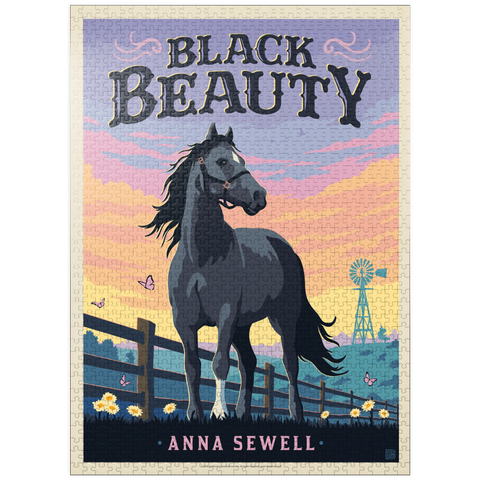 puzzleplate Black Beauty: Anna Sewell 1000 Jigsaw Puzzle