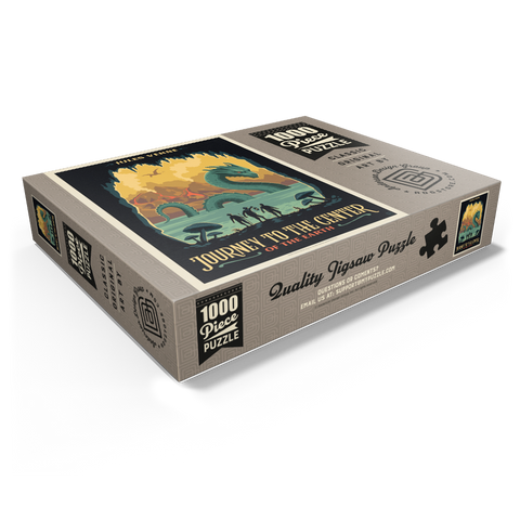 Journey To The Center Of The Earth: Jules Vern 1000 Jigsaw Puzzle box view1