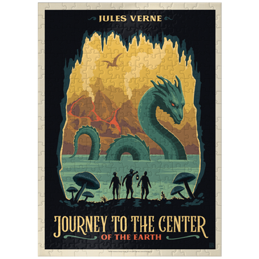 puzzleplate Journey To The Center Of The Earth: Jules Vern 300 Jigsaw Puzzle