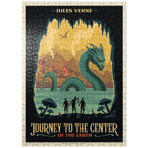 puzzleplate Journey To The Center Of The Earth: Jules Vern 500 Jigsaw Puzzle
