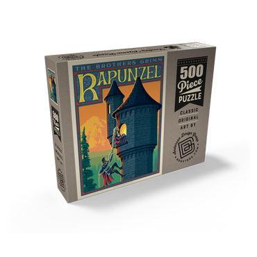Rapunzel: Brothers Grimm 500 Jigsaw Puzzle box view2