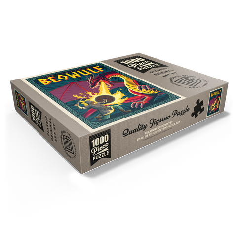 The Legend Of Beowulf 1000 Jigsaw Puzzle box view1