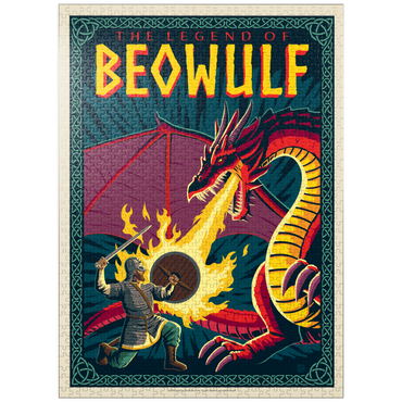 puzzleplate The Legend Of Beowulf 1000 Jigsaw Puzzle
