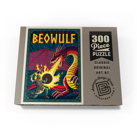 The Legend Of Beowulf 300 Jigsaw Puzzle box view3