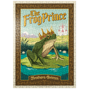 puzzleplate The Frog Prince: Brothers Grimm 500 Jigsaw Puzzle