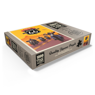 100th Anniversary Of Route 66 - Bikers Ride 1000 Jigsaw Puzzle box view1