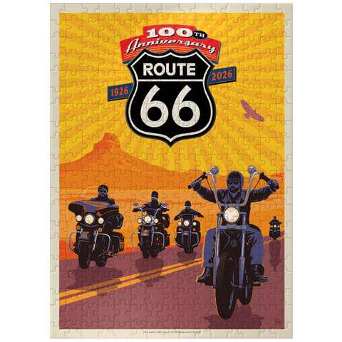 puzzleplate 100th Anniversary Of Route 66 - Bikers Ride 300 Jigsaw Puzzle
