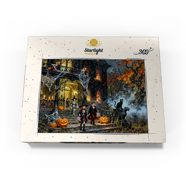 Haunted Victorian Mansion Halloween Night 300 Jigsaw Puzzle box view3