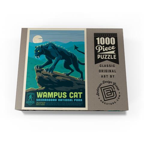 Legends Of The National Parks: Shenandoah's Wampus Cat 1000 Jigsaw Puzzle box view3