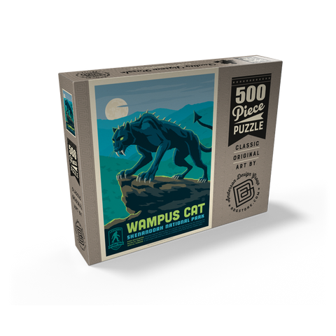 Legends Of The National Parks: Shenandoah's Wampus Cat 500 Jigsaw Puzzle box view2