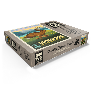 Legends Of The National Parks: Yellowstone's Jackalope 300 Jigsaw Puzzle box view1