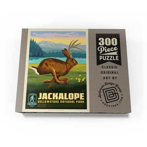 Legends Of The National Parks: Yellowstone's Jackalope 300 Jigsaw Puzzle box view3