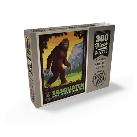Legends Of The National Parks: Kings Canyon's Sasquatch 300 Jigsaw Puzzle box view2