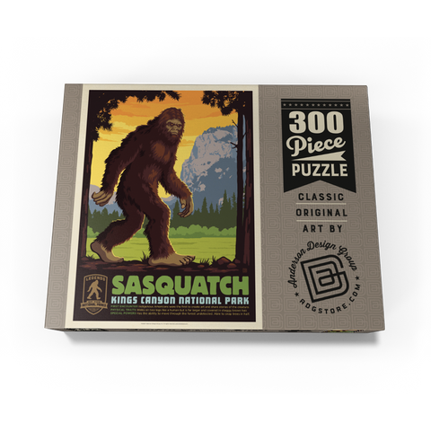 Legends Of The National Parks: Kings Canyon's Sasquatch 300 Jigsaw Puzzle box view3
